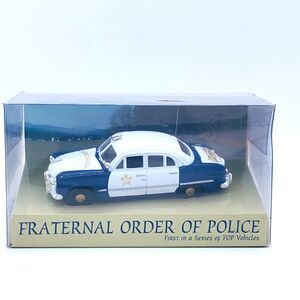 White Rose 1:43 PA FOP Police 1949 Ford Diecast Car Pennsylvania Fraternal Order